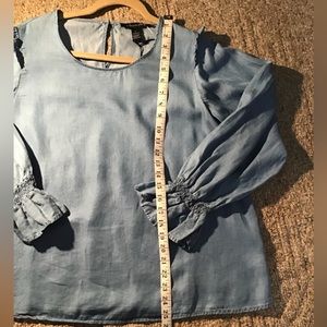 Women’s NWT A Love story size large long sleeve blouse